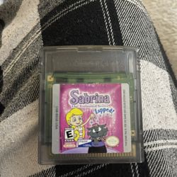 Sabrina The Animated Series Nintendo Game boy Color 