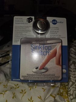 Brand new sink top switch garbage disposal