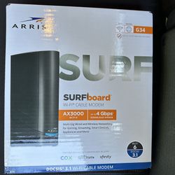 ARRIS Cable Modem- SURFboard DOCSIS® 3.1 G34