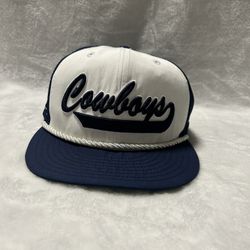 Blue white Cowboys On-Field Sideline Home 9FIFTY Snapback Cap hat