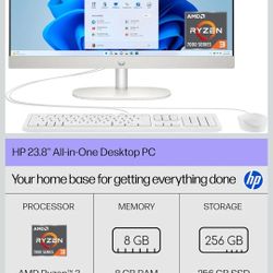 HP All In One PC. BRAND NEW IN THE BOX.  
