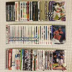 Cleveland Guardians / Cleveland Indians 82 Card Baseball Lot!