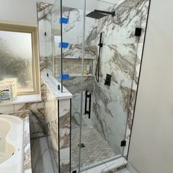 Tub, Tile, And Glass 