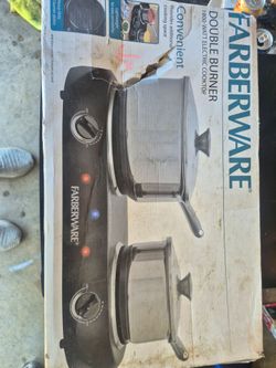 Farberware 1800W Double Burner Electric Cooktop