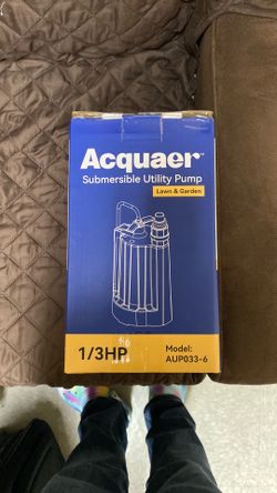 Acquaer submersible utility pump