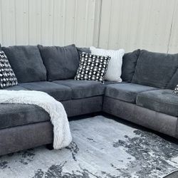 Dark Gray U-shape Sectional