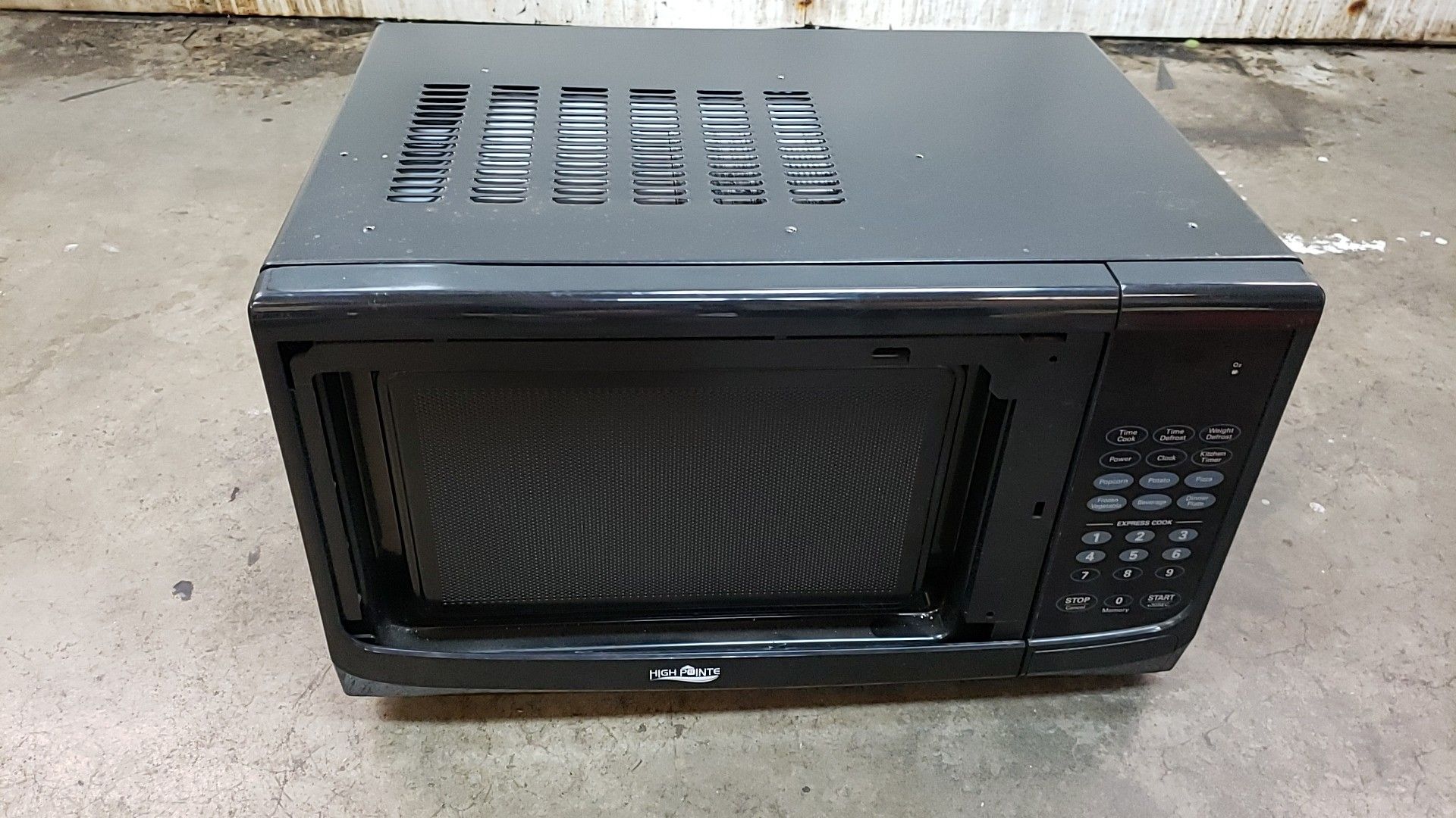 RV microwave