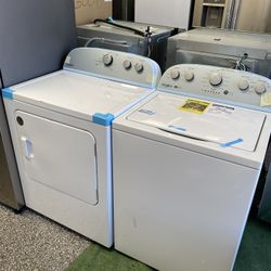 New Whirlpool Washer And Electric Dryer Set