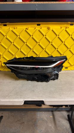 2023 2024 2025 TOYOTA BZ4X Bi-LED LEFT HEADLIGHT USED OEM COMPLETE