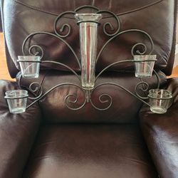 Wrought Iron Candle Holder