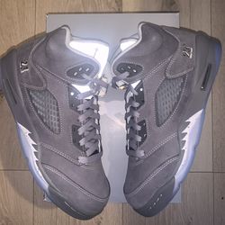 Jordan 5 Retro Wolf Grey Size: 7y