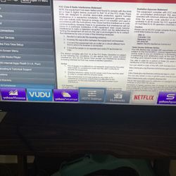 Vizio HDTV 