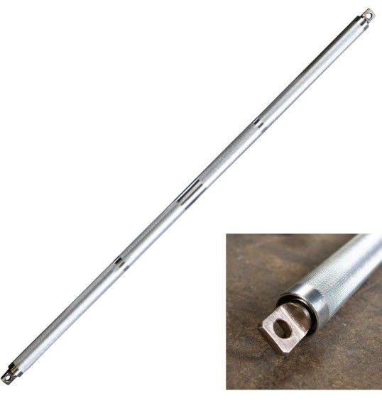 New Body Solid 42" Aluminum Double Swivel Pulley Bar