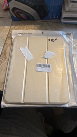 iPad 10th gen gold case