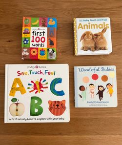 4 Infant Board Books