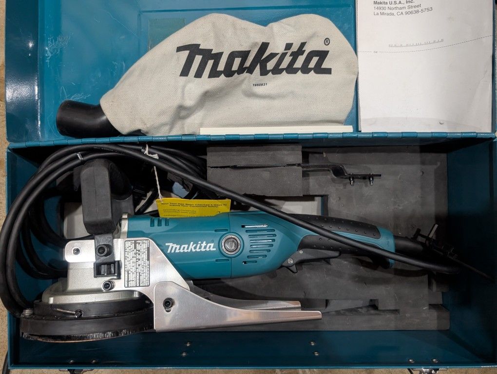 PC50001C Makita 5" Concrete Planer New