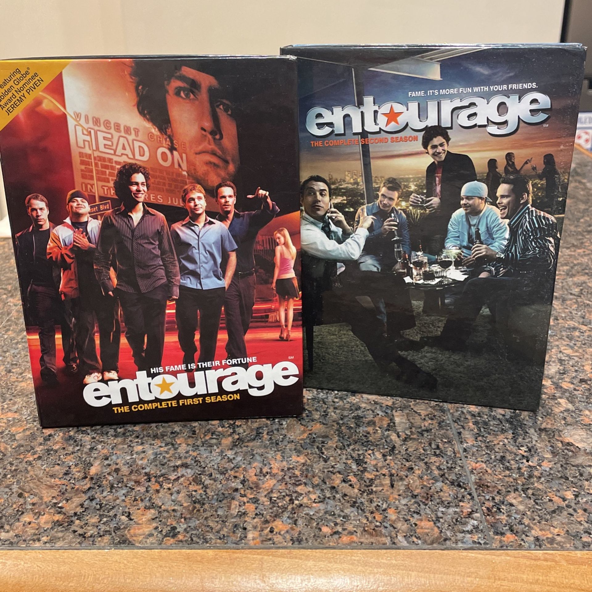 Entourage Season 1 And 2 On DVD