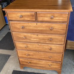 7 Drawer Solid Wood Dresser Chest Of Drawers By Durham