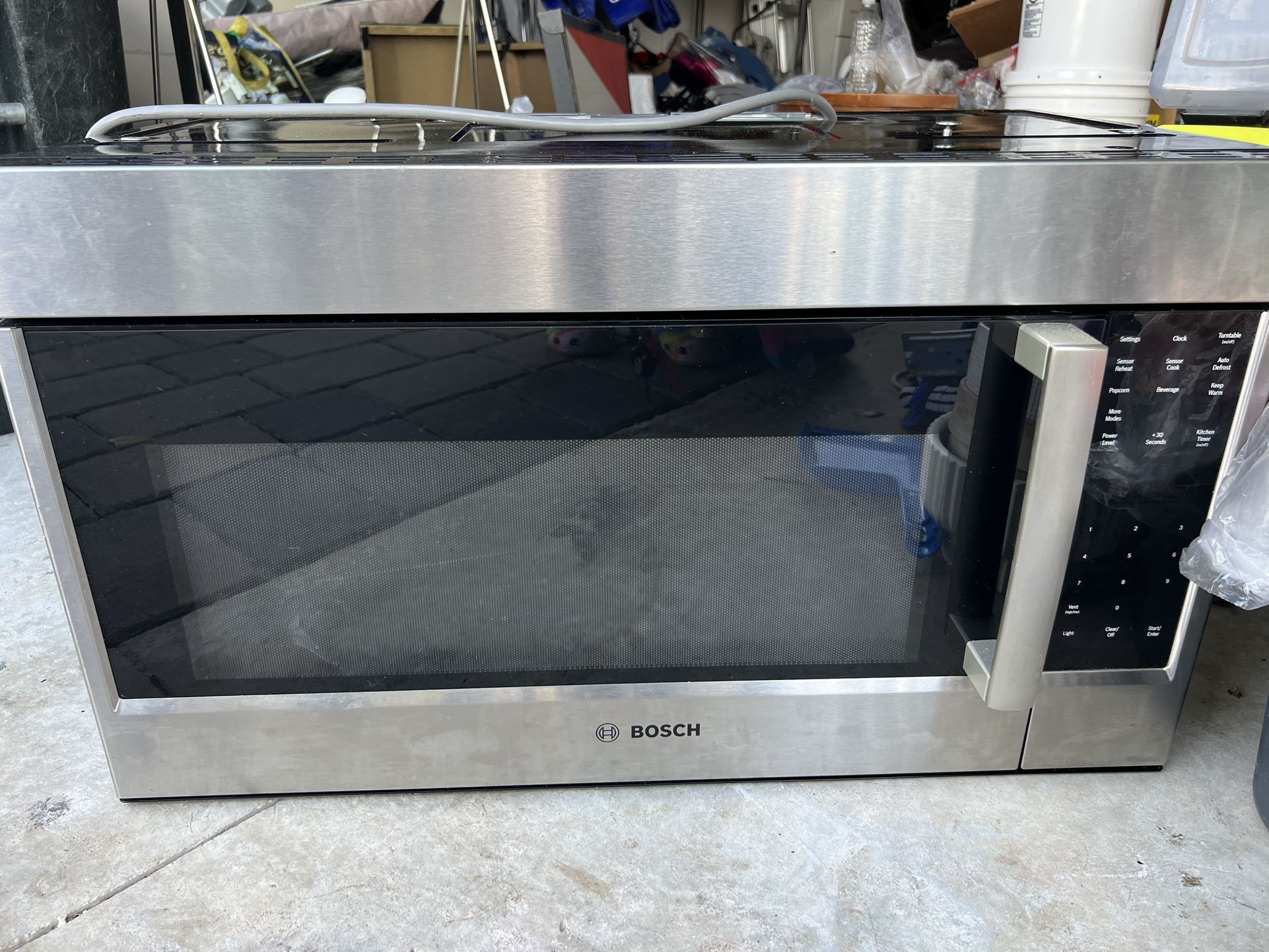 Bosch Microwave Above Range Stove