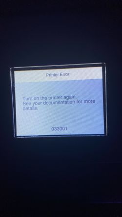 Converted Epson (for Parts)