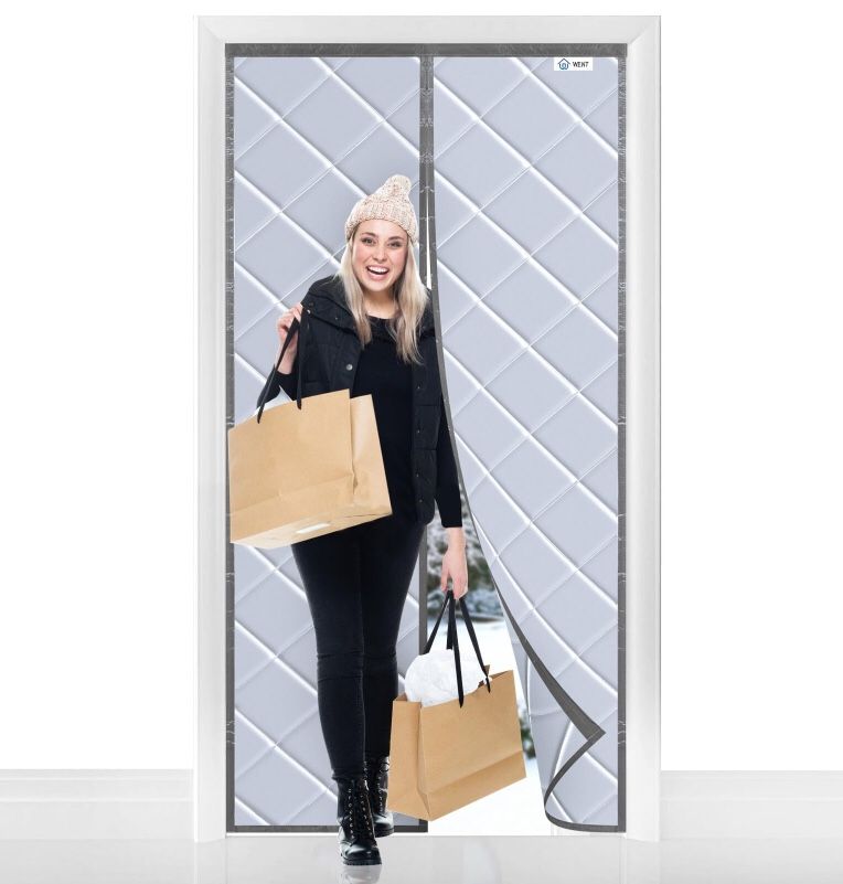 CWEEN CLU Magnetic Thermal Insulated Door Curtain