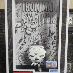 Funko Pop Comic Covers Iron Man Grail 750pcs