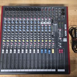 Allen & Heath ZED-16FX 16-channel Mixer with USB Audio Interface and Effects