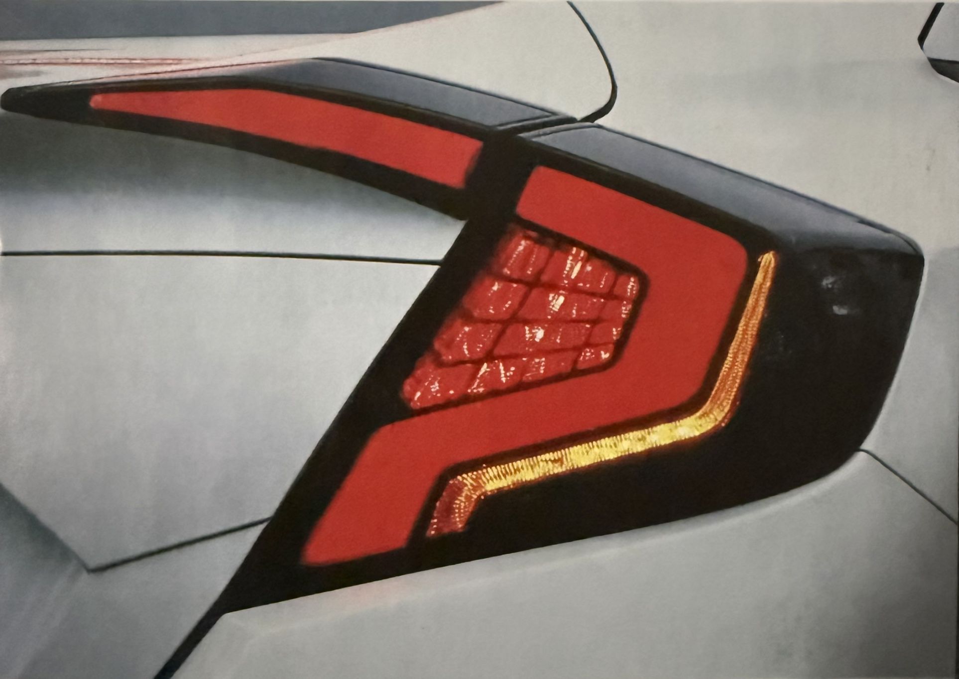4X LED TAIL LIGHTS FOR Honda Civic 2016-2021