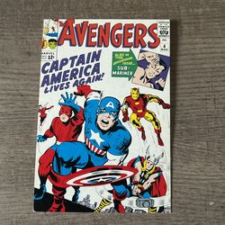 Avengers Post Card 