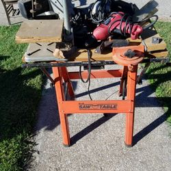 Table Saw Miter Saw Drill Press