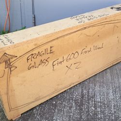 Fiat 600 Front Windshield (x2)
