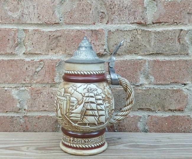Vintage Avon Tall Ships Stein 