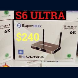 Superbox S6 Ultra 4K Tv Box Android Super Box