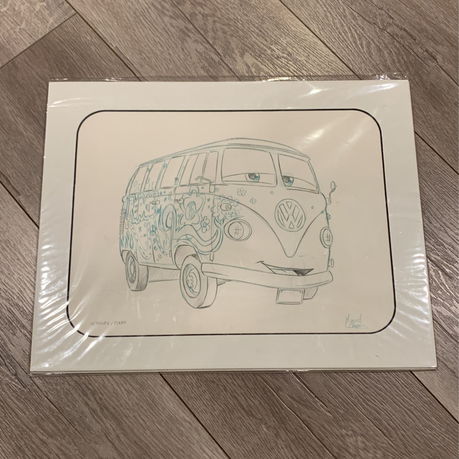 Disney Pixar Cars Sketch (Fillmore)