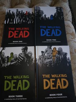 The Walking Dead Hardcover Books 1–4 Set