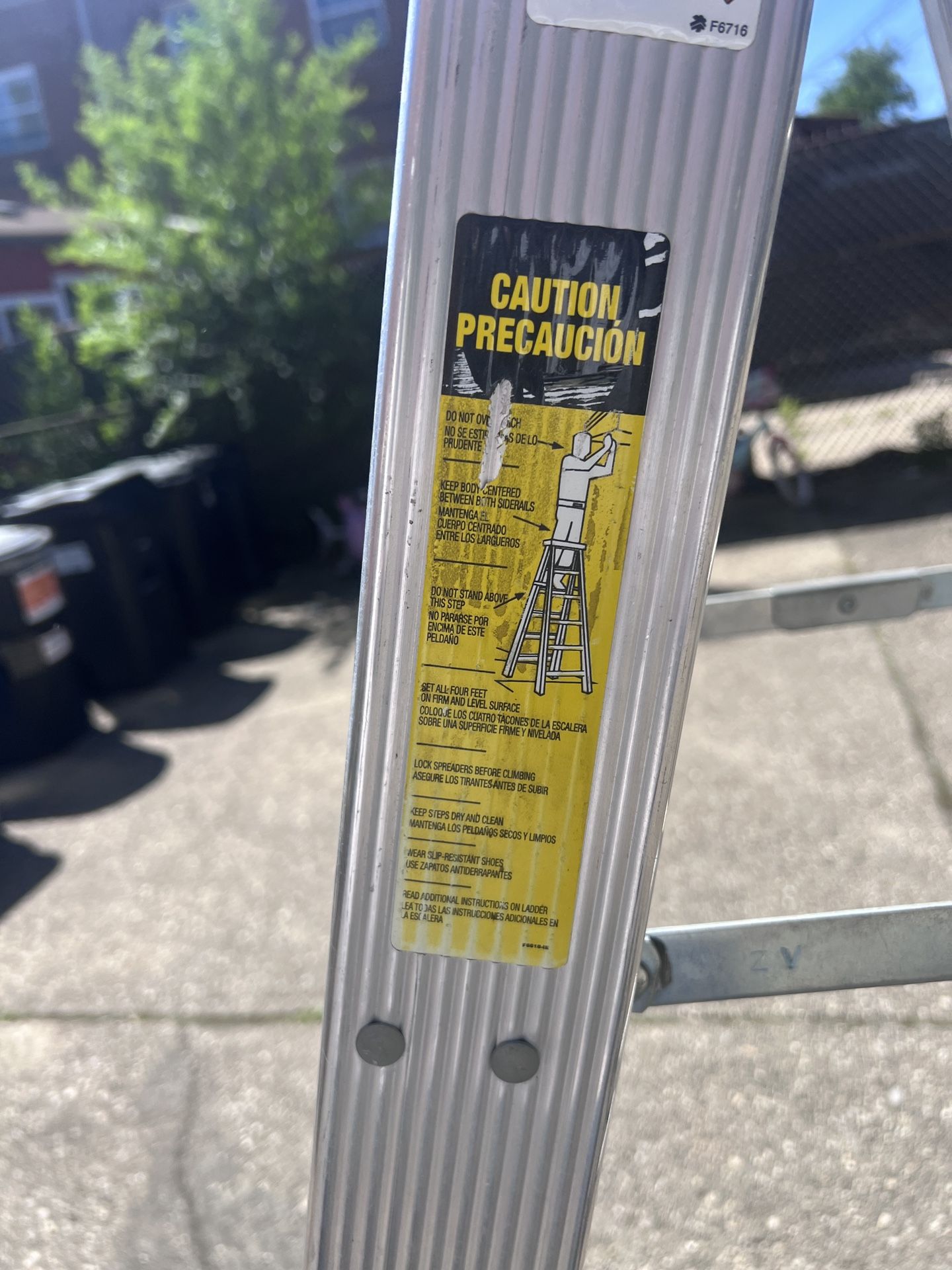 Louisville 6 ft. 300 Lbs A Frame Ladder