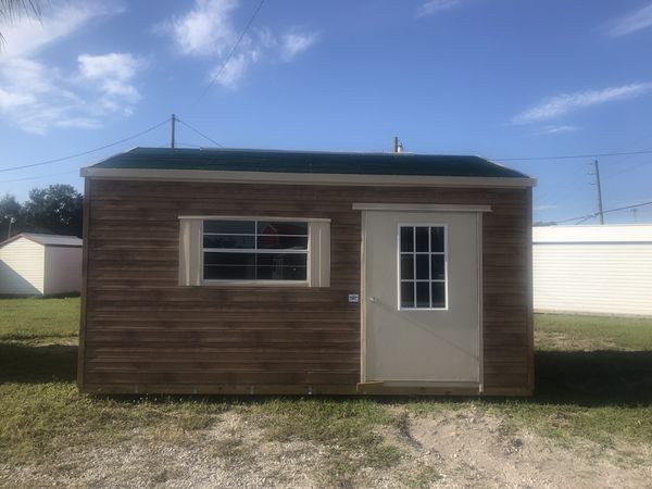 10x16 superior shed! would be the perfect man cave or she