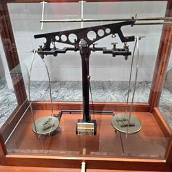 Antique Henry Troemner Apothecary Jewelry Store Precision Balance Scales No. 35 Decor Vintage Cherry