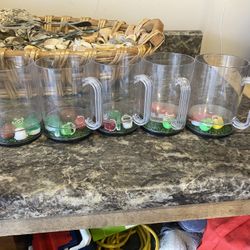 5 Football Cups 
