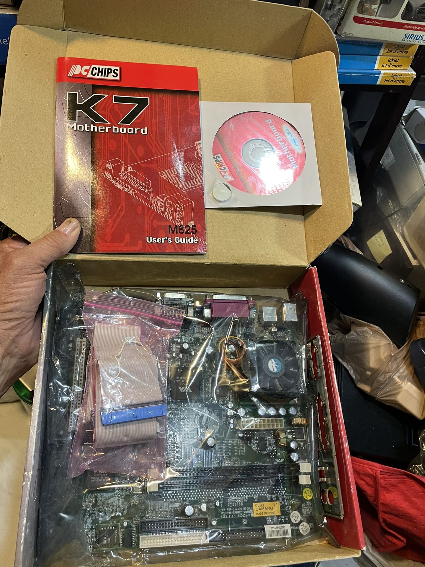 PC Chips FSB266 K7 Mother Board Model M825