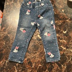 Baby Gap Disney Minnie Mouse Skinny Jeans(negotiable)