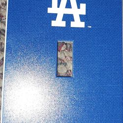 Dodgers Light Switch Cover And Dodgers Ornament Used.