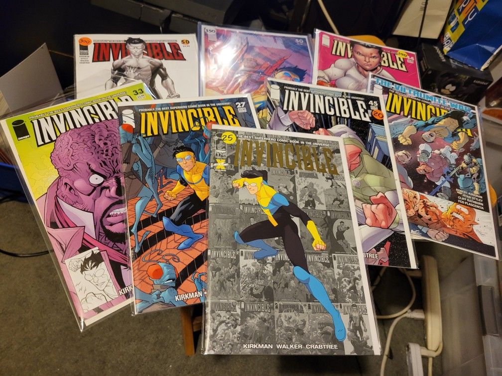 IMAGE INVINCIBLE COMIC BOOK LOT SALE KEY ISSUES ROBERT KIRKMAN AMAZON PRIME