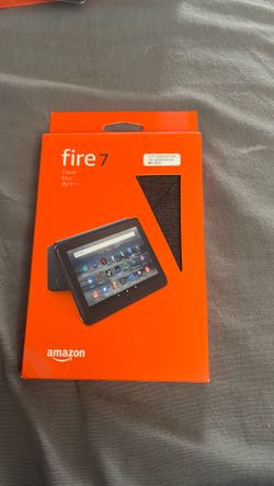 Amazon Fire 7 Tablet Case for 9th Generation Devices - Charcoal Black.