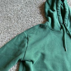 Dark Green Hollister Icon Hooded, Size Men's Small