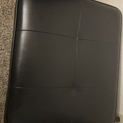 Leather Ottoman