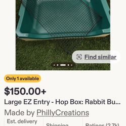 Wooded Bunny Hay Feeder