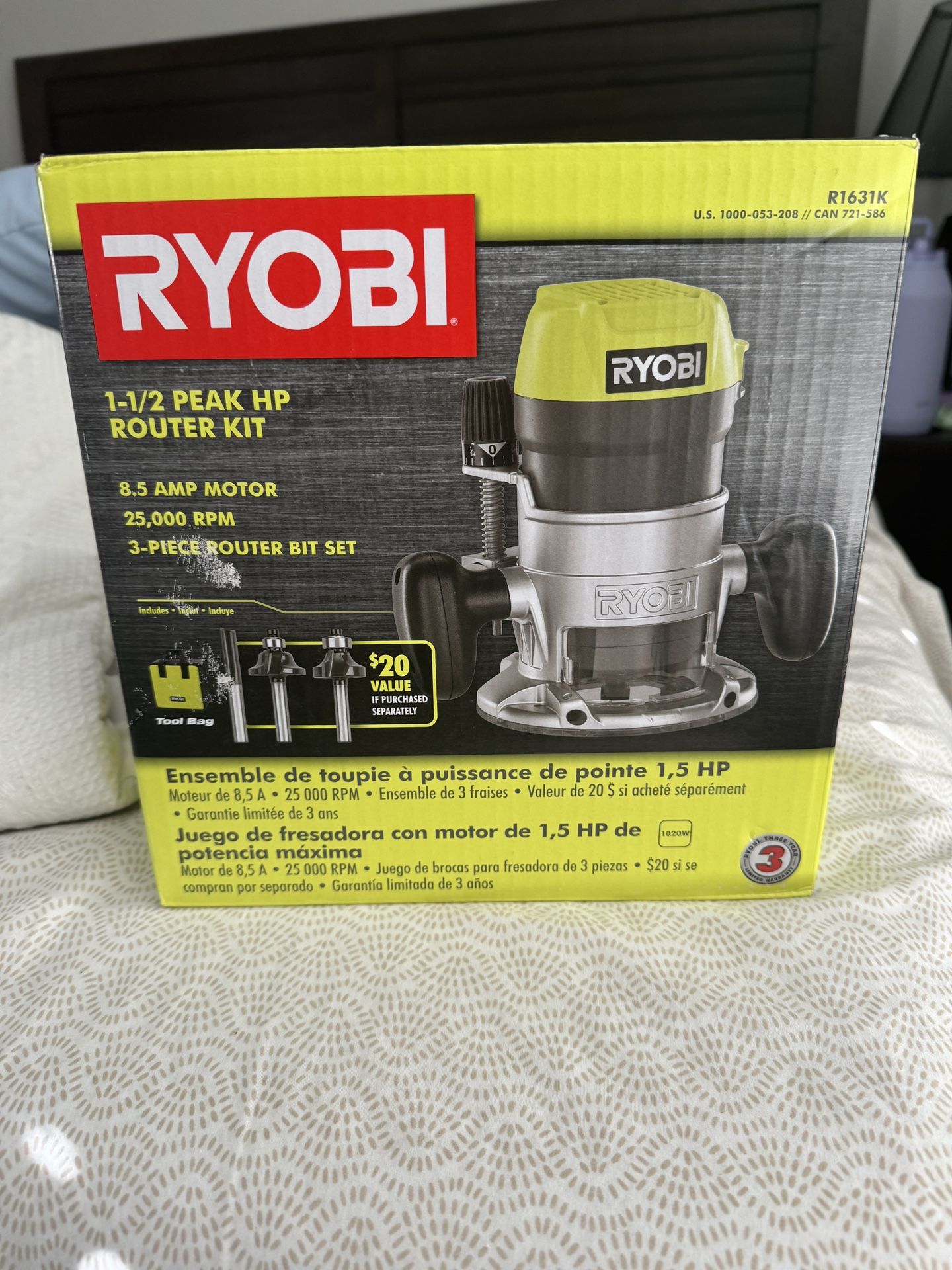 Brand New Ryobi Router