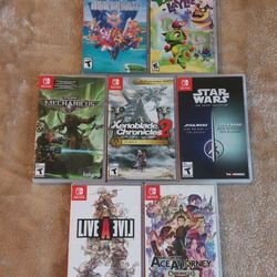 Nintendo Switch Games With Box