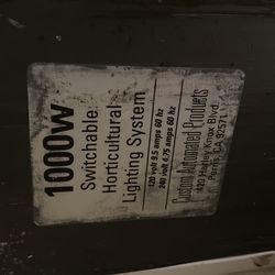 1000watt Switchable Ballast